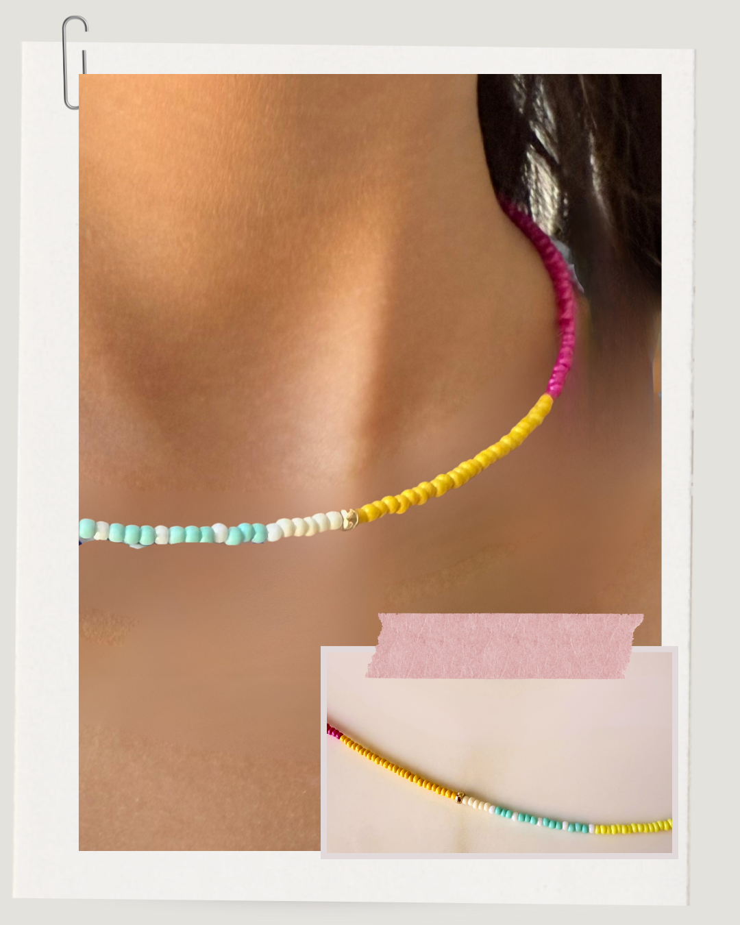 Delicate Seedbead Necklace