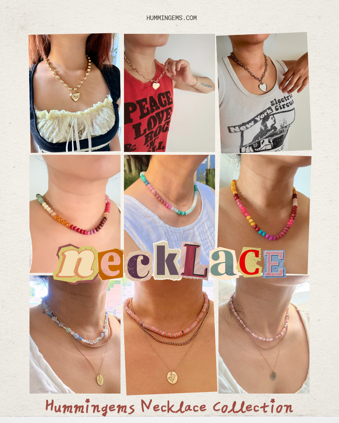 Delicate Beaded Floral Necklace