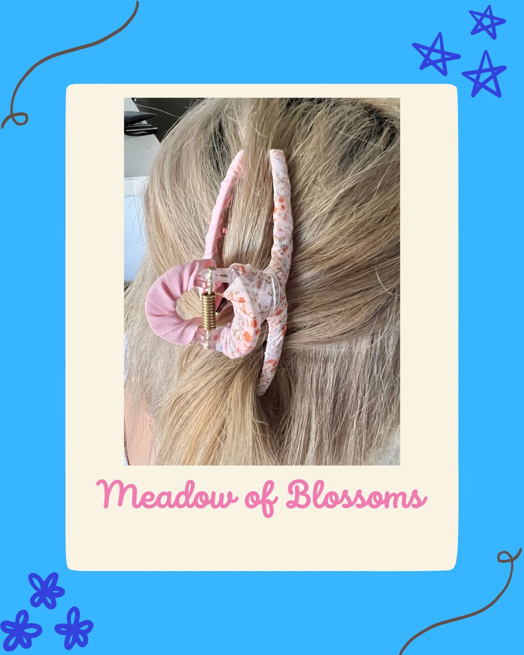 Meadow of Blossoms Hair Claw